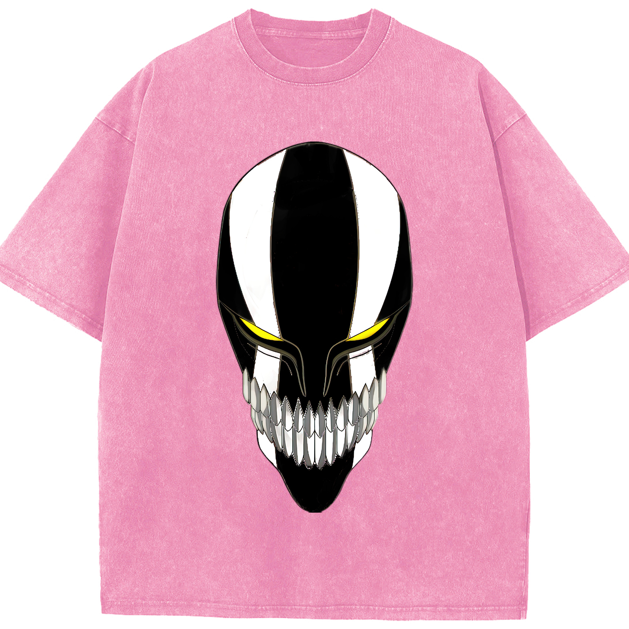 （画像用） ブリーチ 黒崎一護（くろさき いちご）BLEACH Kurosaki Ichigo 綿100% ヴィンテージ風 半袖Tシャツ（フロントプリント）